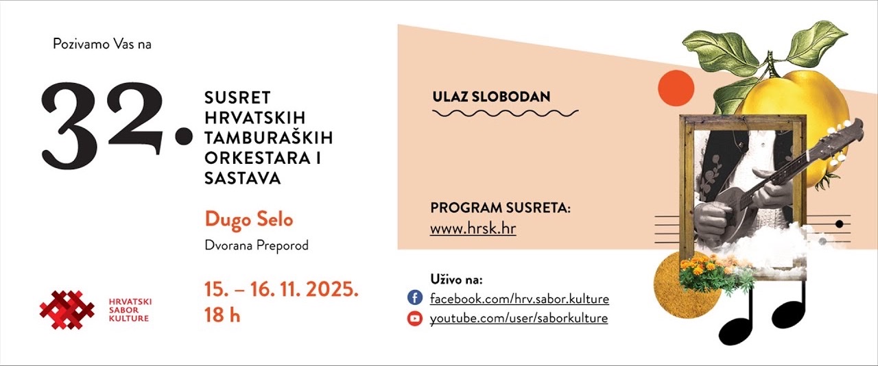 32. Susret hrvatskih tamburaških orkestara i sastava, slika 1